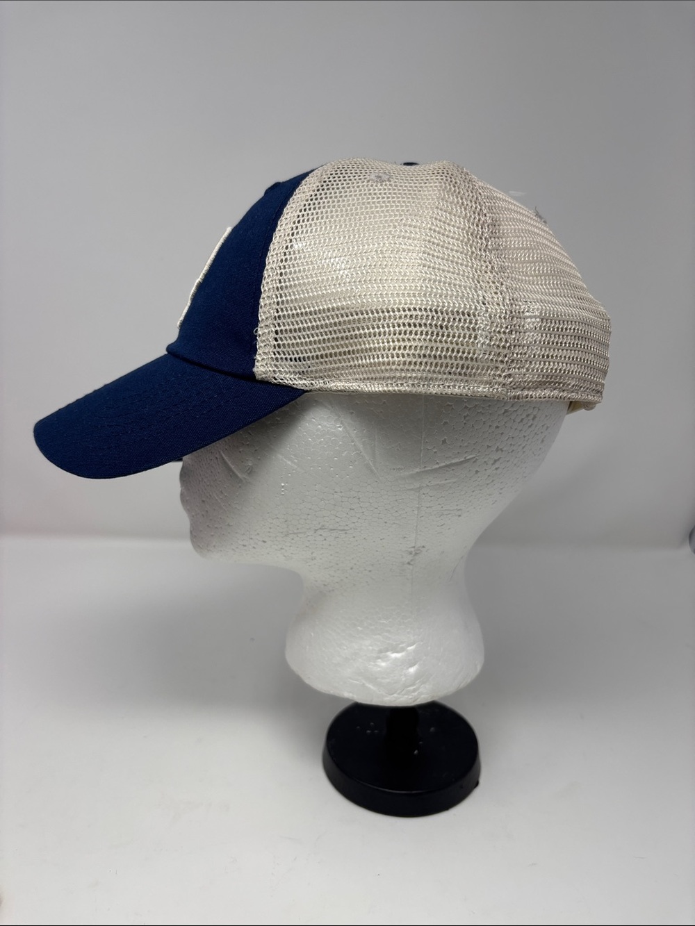 Captivating Navy Trucker Hat with Texas Patch - Picture 2 of 7